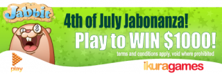 Jabbit's 4th of July Jabonanza - $1000 up for Jabs!